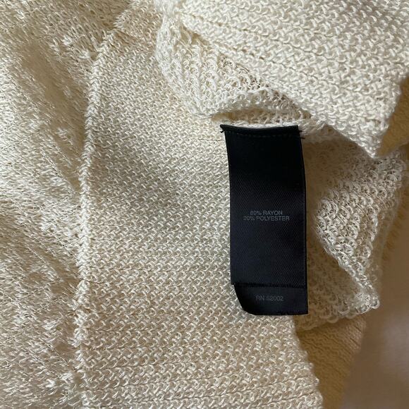 City Unltd. Knit to Shape Women’s Elegant Sleeveless V-neck Vest size S, Ivory - Picture 6 of 8